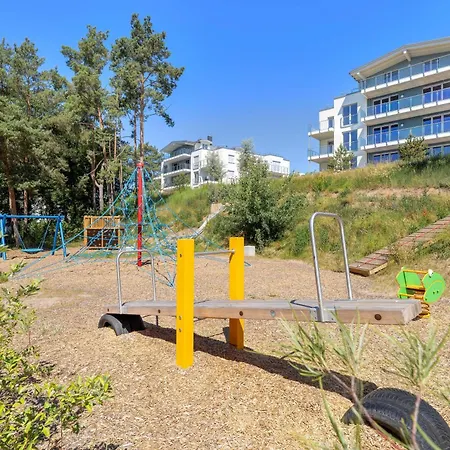 Apartment A7 Pine Hill - Mit Zwei Bädern&überdachtem Balkon, Zugang Zu Vielen Gemeinschaftsräumen Zirchow
